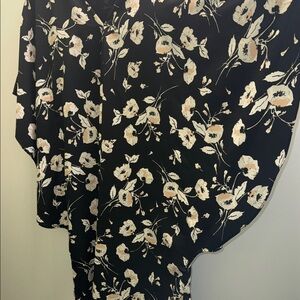 Ralph Lauren Black Floral Wrap